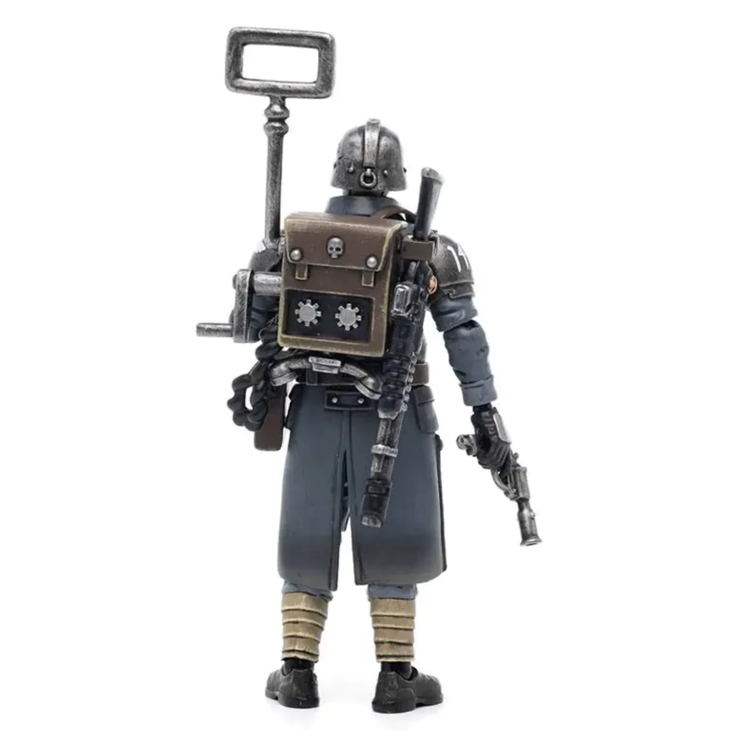 Warhammer 40k akčná figúrka 1/18 Death Korps of Krieg Veteran Squad Guardsman Communications Specialist 10 cm produktová fotografia