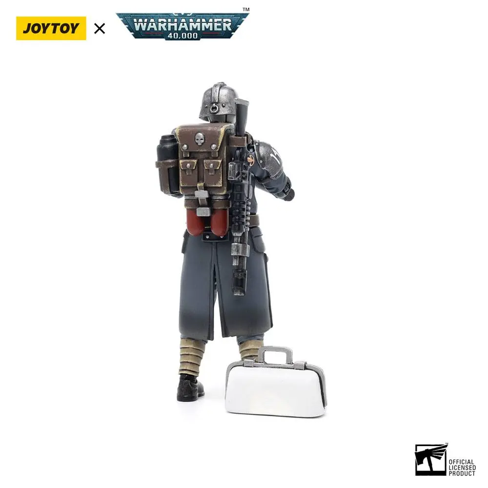 Warhammer 40k akčná figúrka 1/18 Death Korps of Krieg Veteran Squad Guardsman Medic 10 cm produktová fotografia