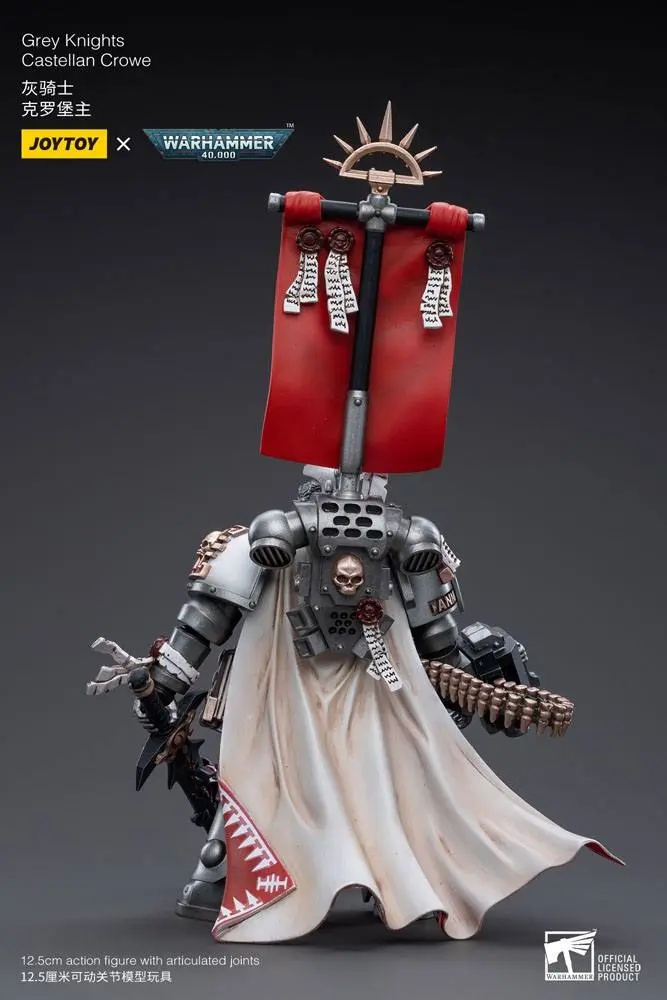 Warhammer 40k Akčná figúrka 1/18 Grey Knights Castellan Crowe 12 cm produktová fotografia