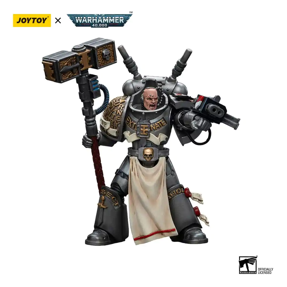 Warhammer 40k Akčná figúrka 1/18 Grey Knights Interceptor Squad Interceptor Justicar 12 cm produktová fotografia
