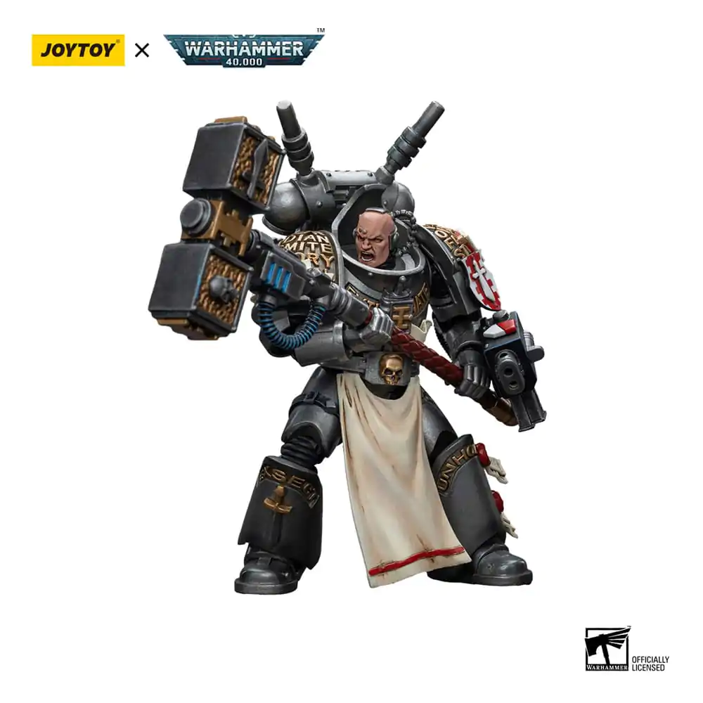 Warhammer 40k Akčná figúrka 1/18 Grey Knights Interceptor Squad Interceptor Justicar 12 cm produktová fotografia