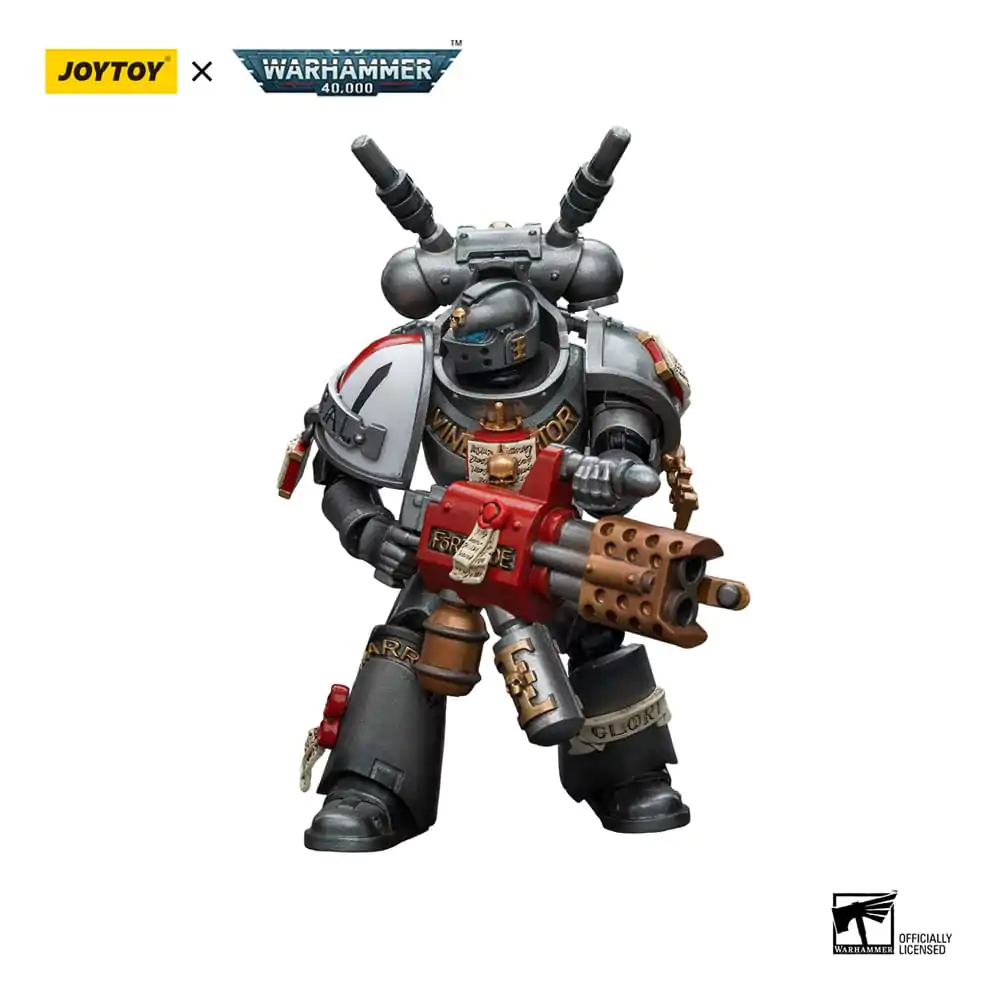 Warhammer 40k Akčná figúrka 1/18 Grey Knights Interceptor Squad Interceptor s Incinerator 12 cm produktová fotografia