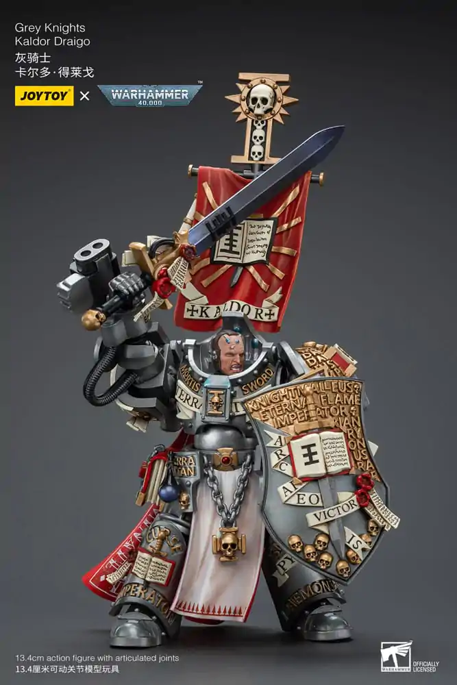 Warhammer 40k akčná figúrka 1/18 Grey Knights Kaldor Draigo 12 cm termékfotó