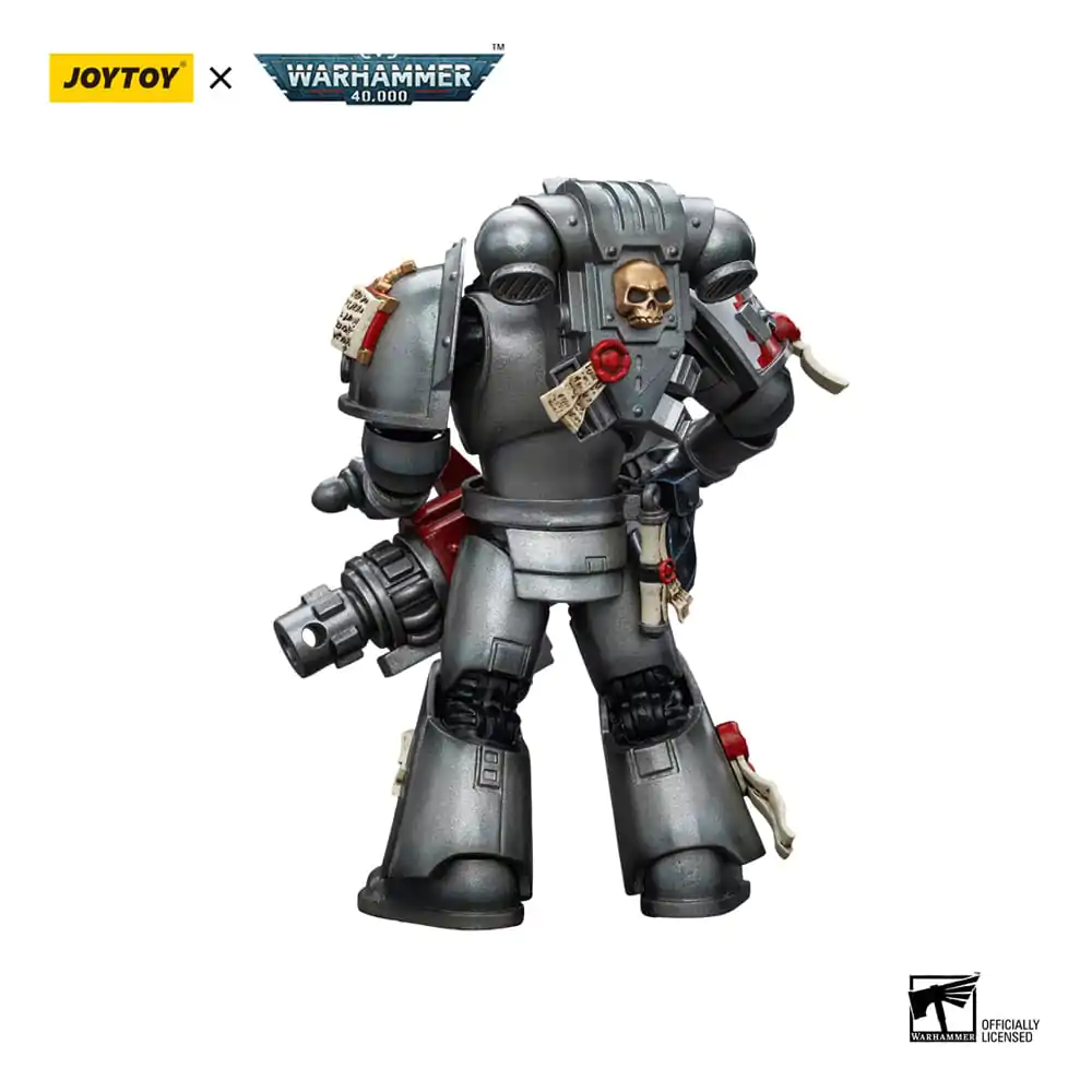 Warhammer 40k Akčná figúrka 1/18 Grey Knights Strike Squad Grey Knight s Psycannon 12 cm produktová fotografia