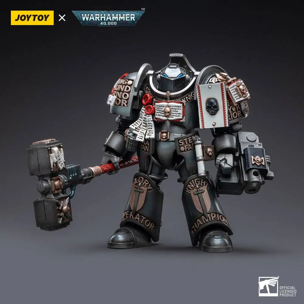 Warhammer 40k Akčná figúrka 1/18 Grey Knights Terminator Caddon Vibova 13 cm produktová fotografia