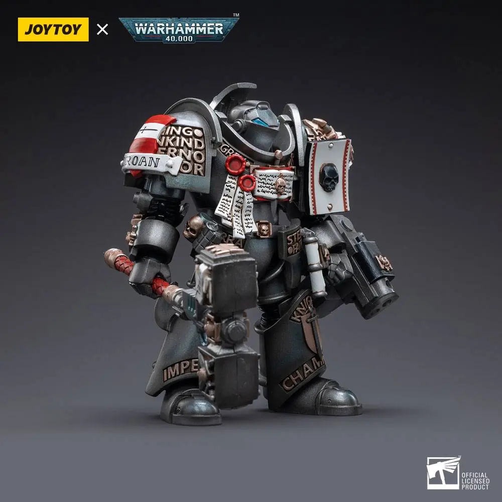 Warhammer 40k Akčná figúrka 1/18 Grey Knights Terminator Caddon Vibova 13 cm produktová fotografia