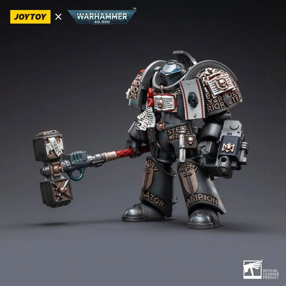 Warhammer 40k Akčná figúrka 1/18 Grey Knights Terminator Caddon Vibova 13 cm produktová fotografia