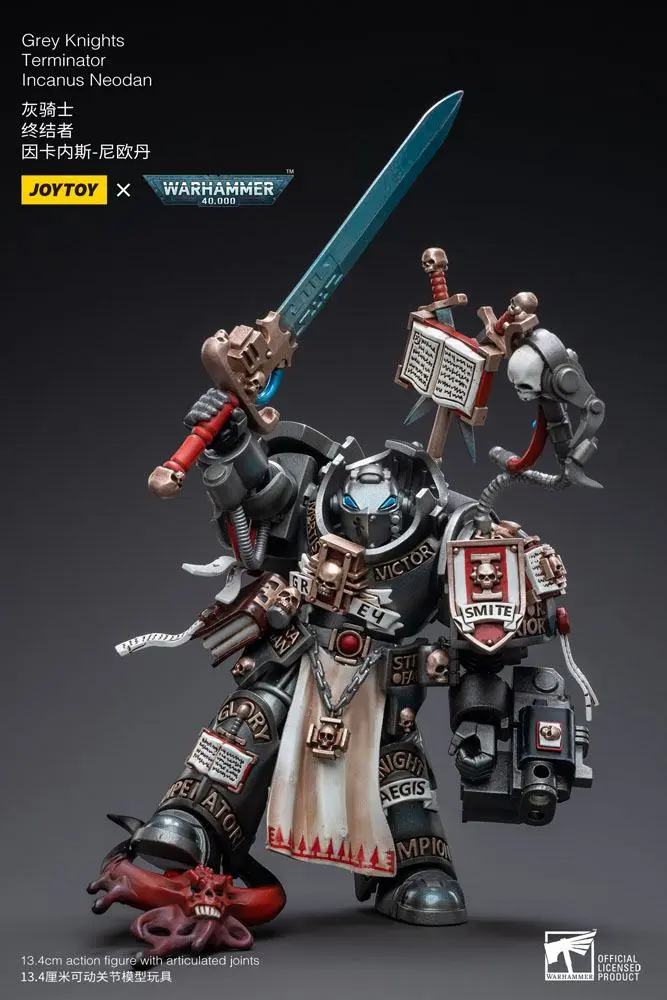 Warhammer 40k akčná figúrka 1/18 Grey Knights Terminator Incanus Neodan 13 cm produktová fotografia