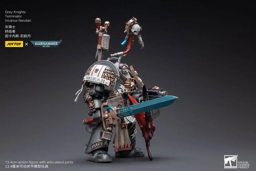 Warhammer 40k akčná figúrka 1/18 Grey Knights Terminator Incanus Neodan 13 cm produktová fotografia