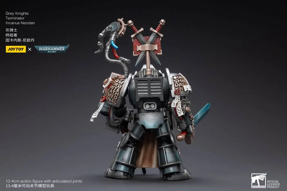 Warhammer 40k akčná figúrka 1/18 Grey Knights Terminator Incanus Neodan 13 cm produktová fotografia