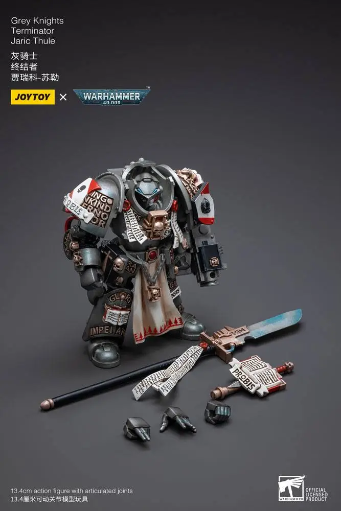 Warhammer 40k akčná figúrka 1/18 Grey Knights Terminator Jaric Thule 13 cm termékfotó