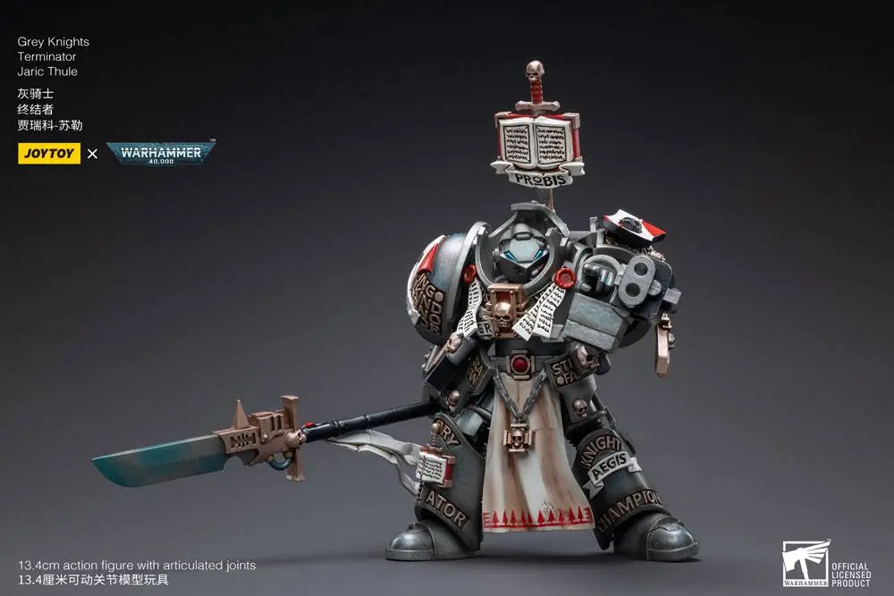 Warhammer 40k akčná figúrka 1/18 Grey Knights Terminator Jaric Thule 13 cm termékfotó