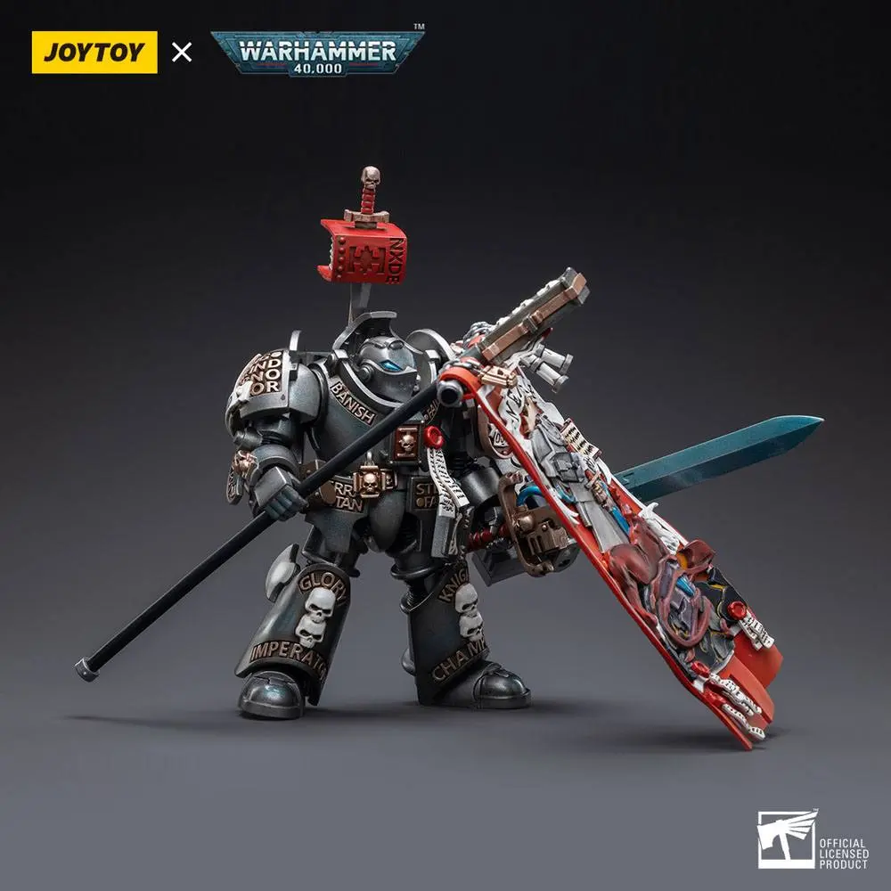 Warhammer 40k akčná figúrka 1/18 Grey Knights Terminator Retius Akantar 13 cm produktová fotografia