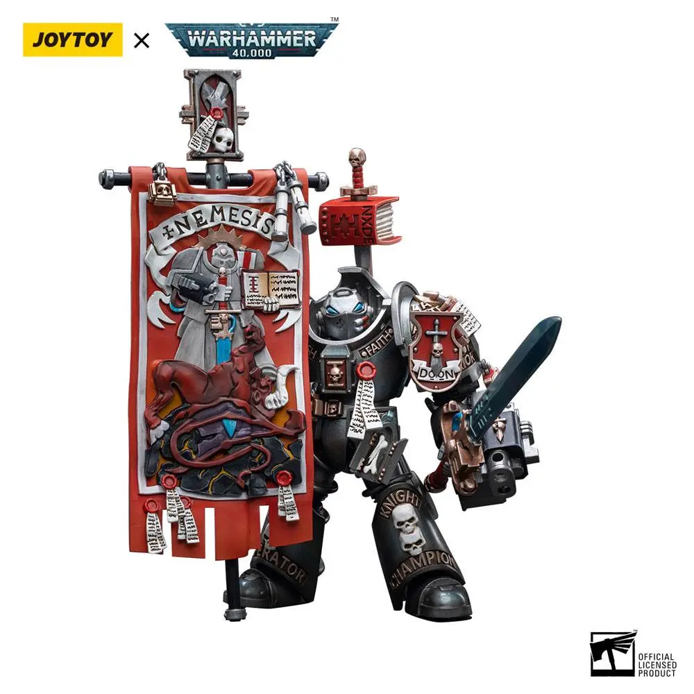 Warhammer 40k akčná figúrka 1/18 Grey Knights Terminator Retius Akantar 13 cm produktová fotografia