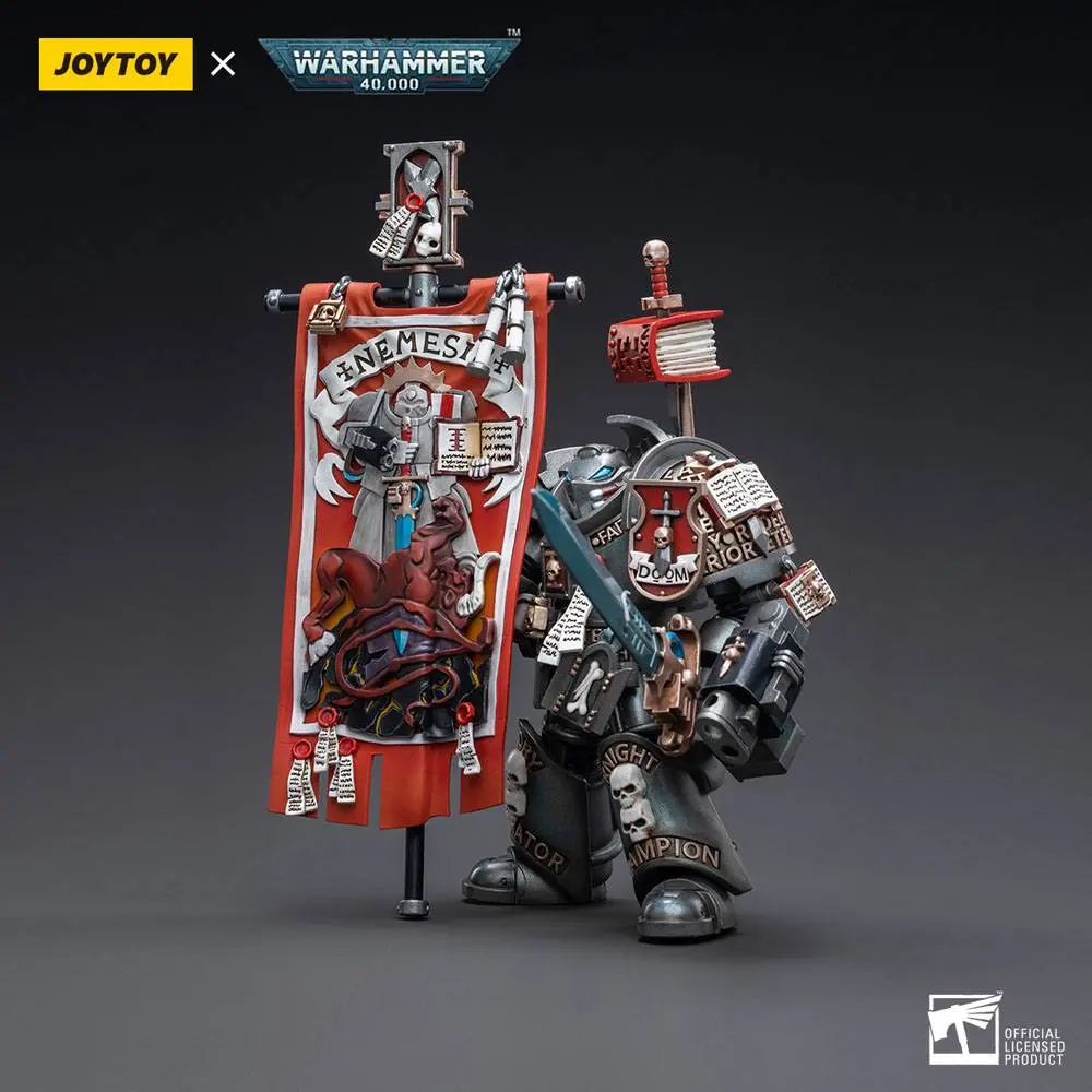 Warhammer 40k akčná figúrka 1/18 Grey Knights Terminator Retius Akantar 13 cm produktová fotografia