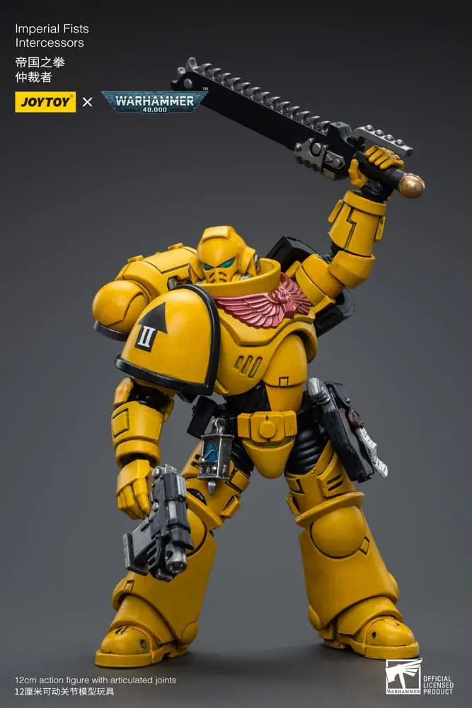 Warhammer 40k Akčná figúrka 1/18 Imperial Fists Intercessors 12 cm termékfotó