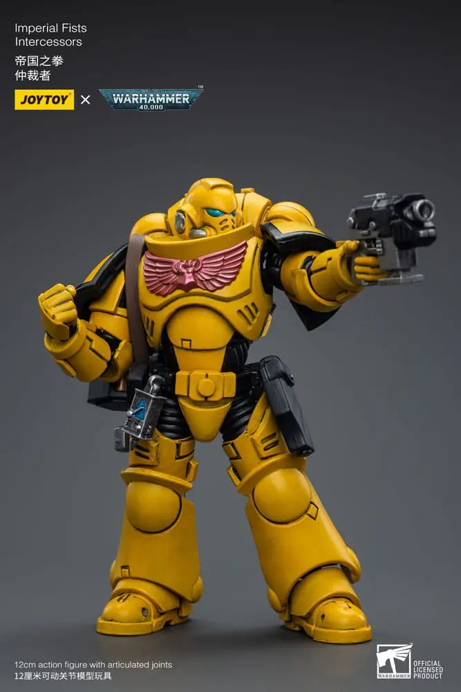 Warhammer 40k Akčná figúrka 1/18 Imperial Fists Intercessors 12 cm termékfotó