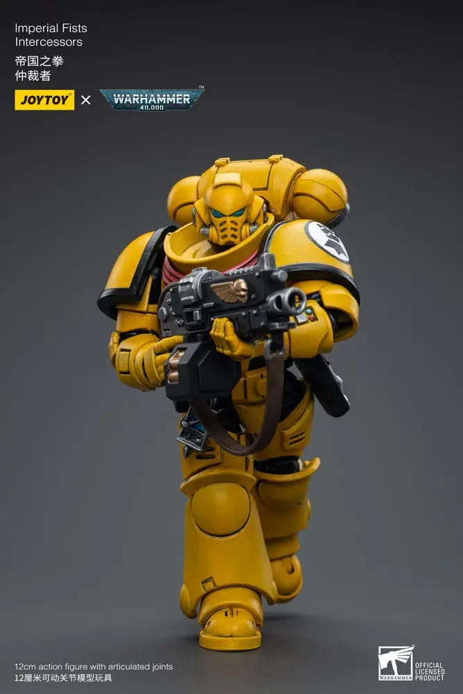 Warhammer 40k Akčná figúrka 1/18 Imperial Fists Intercessors 12 cm termékfotó