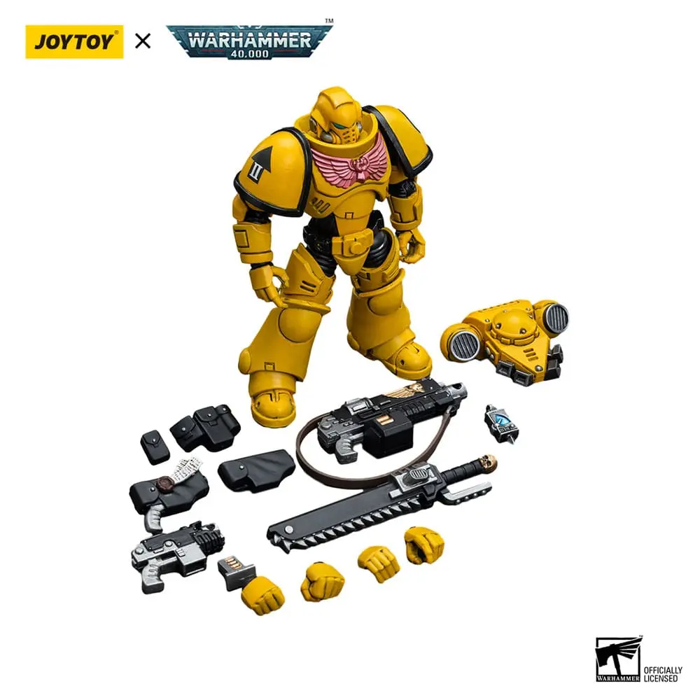 Warhammer 40k Akčná figúrka 1/18 Imperial Fists Intercessors 12 cm termékfotó