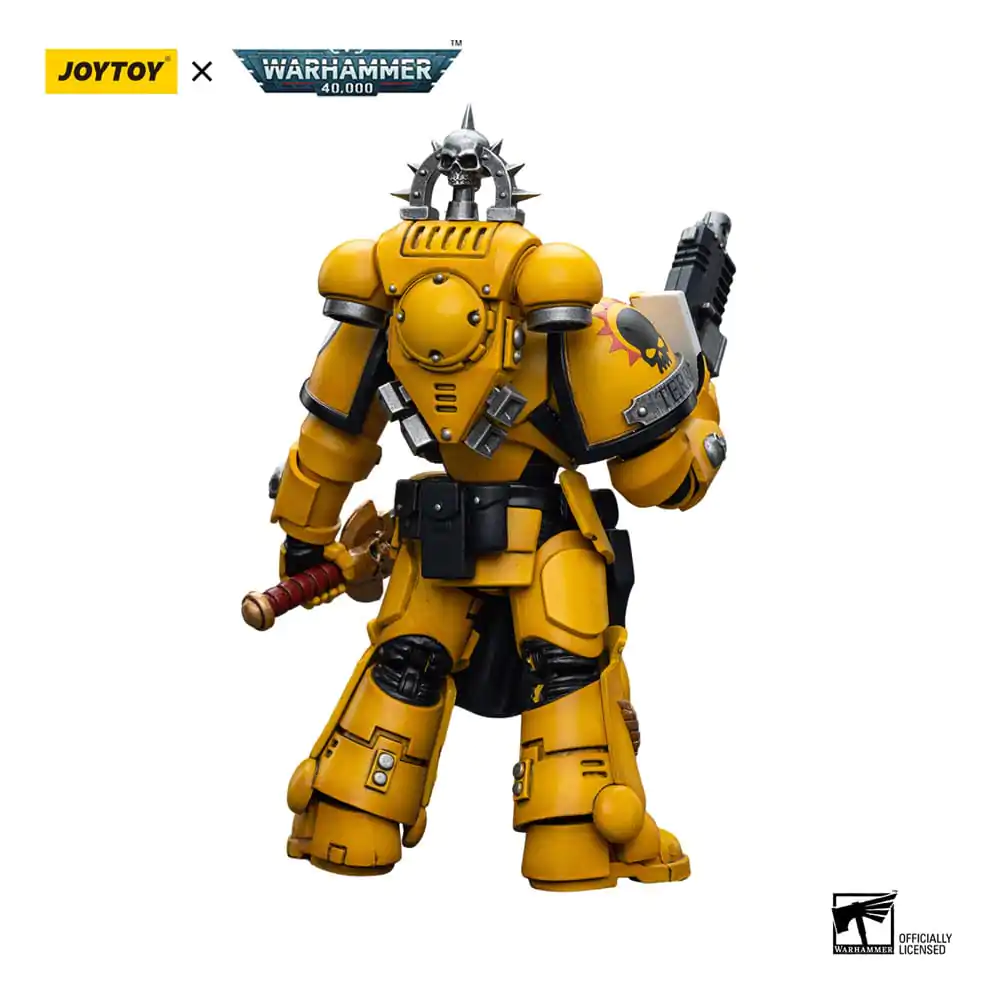 Warhammer 40k Akčná figúrka 1/18 Imperial Fists Lieutenant s Power Sword 12 cm produktová fotografia