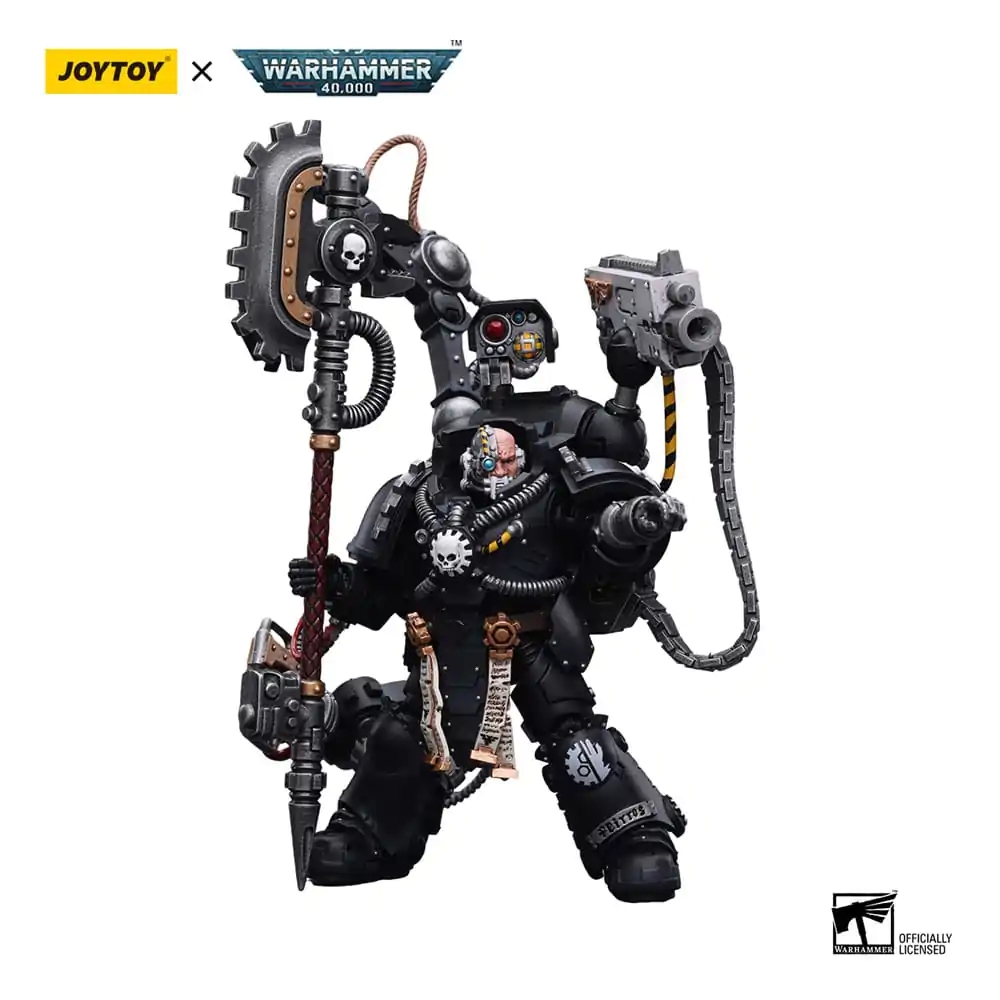 Warhammer 40k Akčná figúrka 1/18 Iron Hands lron Father Feirros 12 cm produktová fotografia