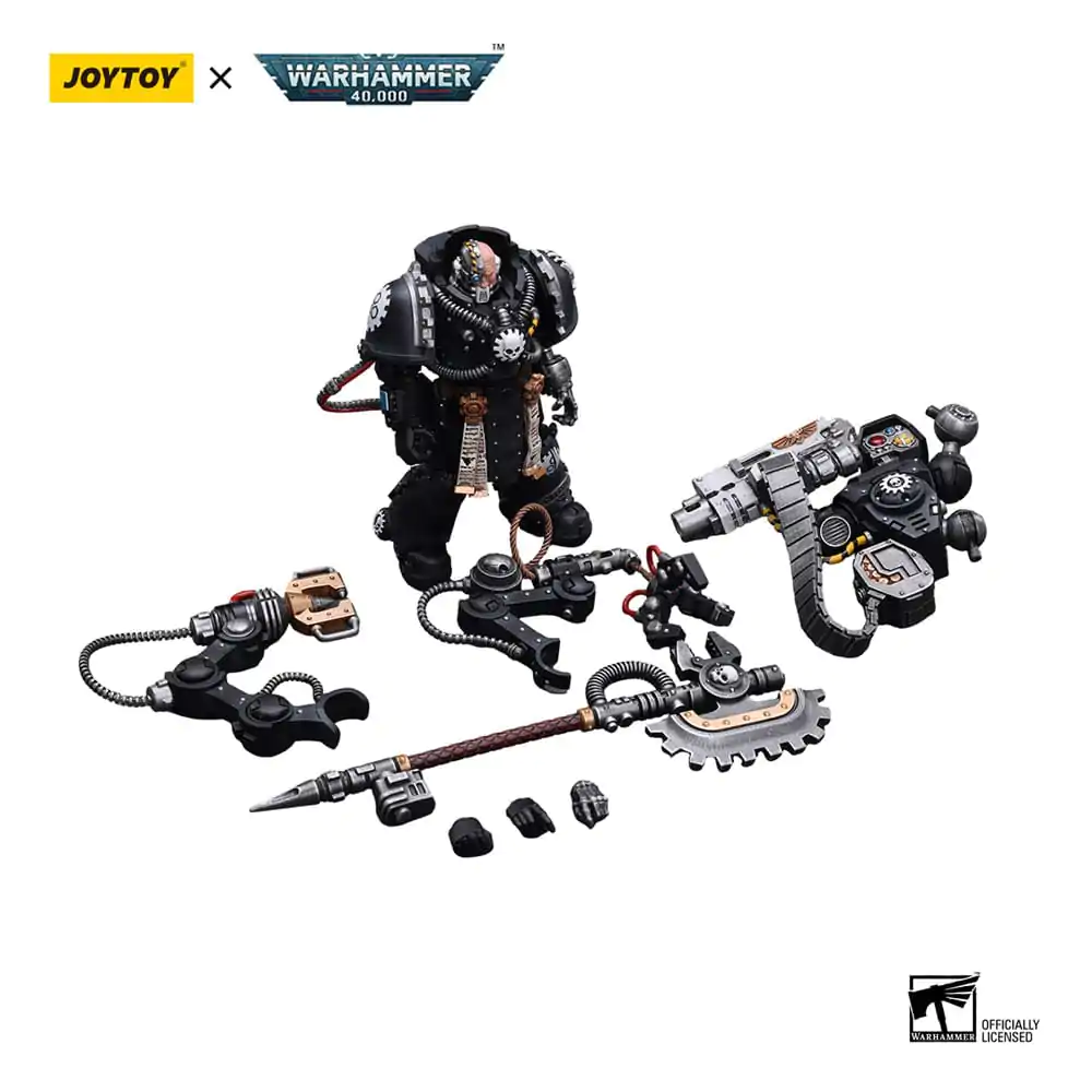 Warhammer 40k Akčná figúrka 1/18 Iron Hands lron Father Feirros 12 cm produktová fotografia