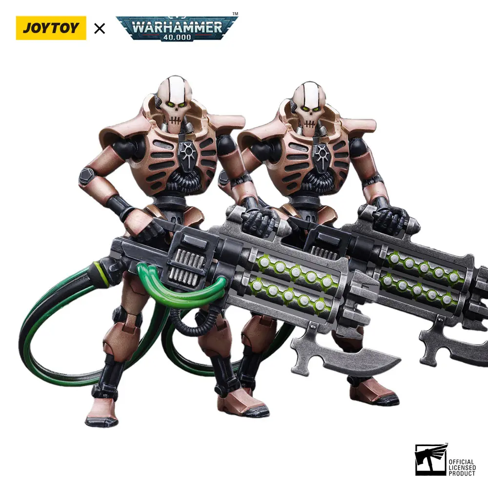 Warhammer 40k Akčná figúrka 2-pack 1/18 Necrons Szarekhan Dynasty Immortal with Gauss Blaster 11 cm termékfotó