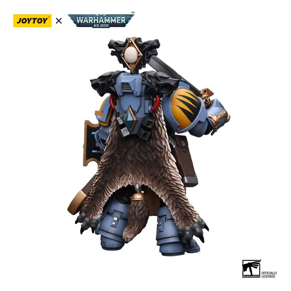 Warhammer 40k Akčná figúrka 1/18 Primaris Space Marines Space Wolves Bladeguard Veteran 12 cm produktová fotografia