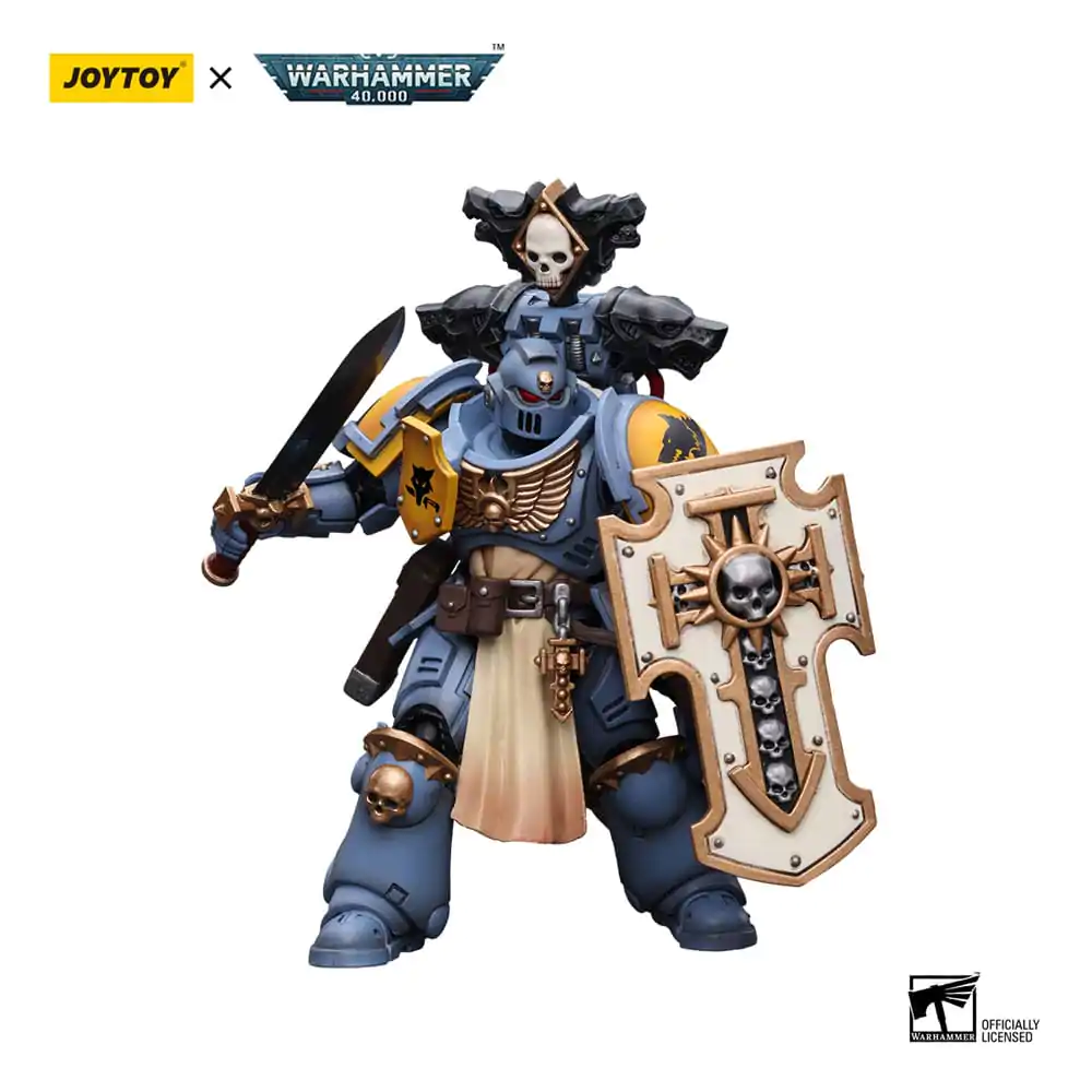 Warhammer 40k Akčná figúrka 1/18 Primaris Space Marines Space Wolves Bladeguard Veteran 12 cm produktová fotografia