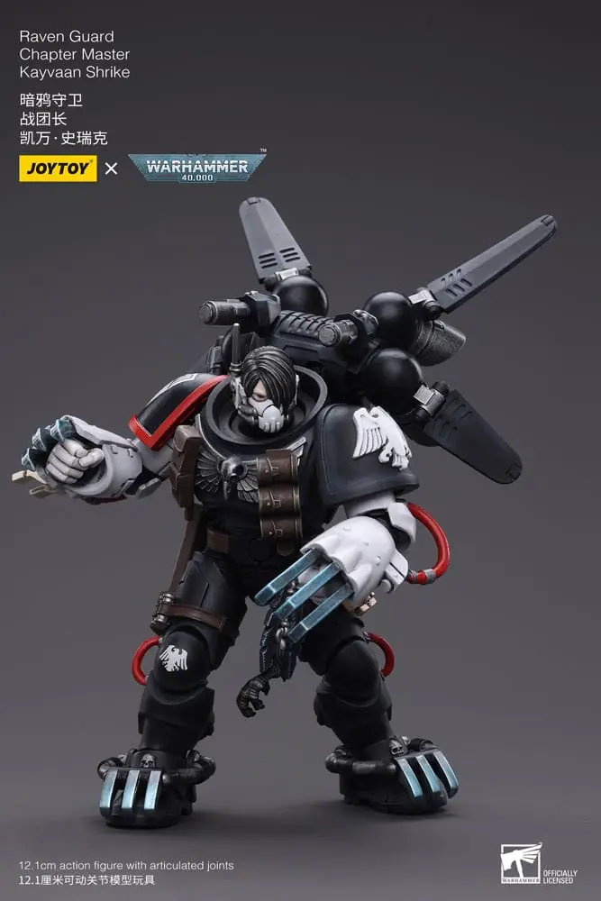 Warhammer 40k Akčná figúrka 1/18 Raven Guard Chapter Master Kayvaan Shrike 12 cm produktová fotografia