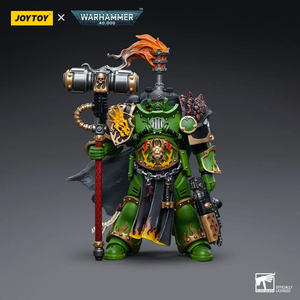 Warhammer 40k Akčná figúrka 1/18 Salamanders Captain Adrax Agatone 12 cm produktová fotografia