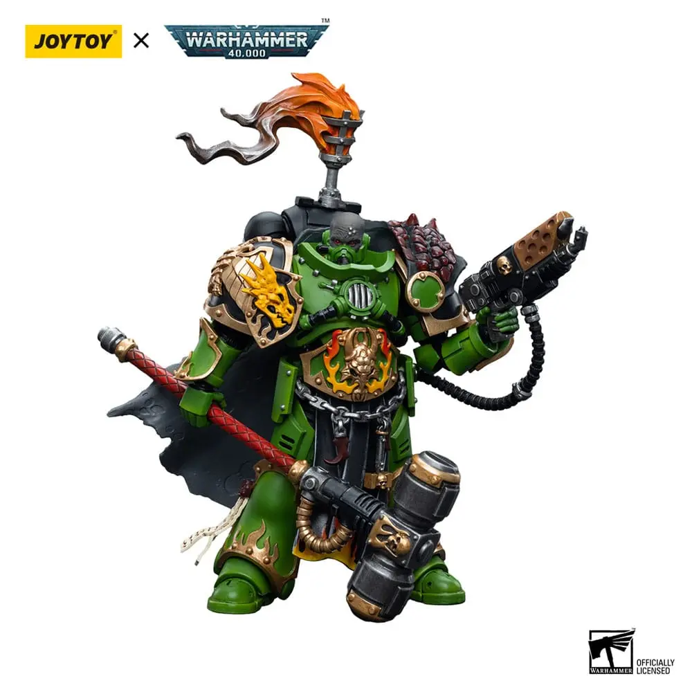 Warhammer 40k Akčná figúrka 1/18 Salamanders Captain Adrax Agatone 12 cm produktová fotografia