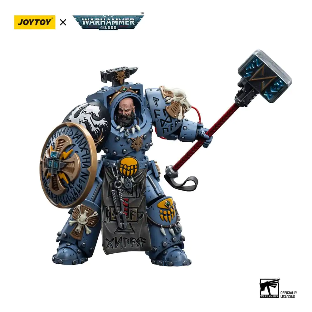 Warhammer 40k Akčná Figúrka 1/18 Space Wolves Arjac Rockfist 12 cm produktová fotografia