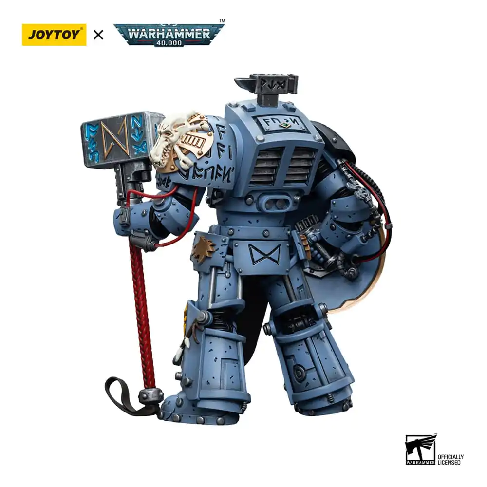 Warhammer 40k Akčná Figúrka 1/18 Space Wolves Arjac Rockfist 12 cm produktová fotografia