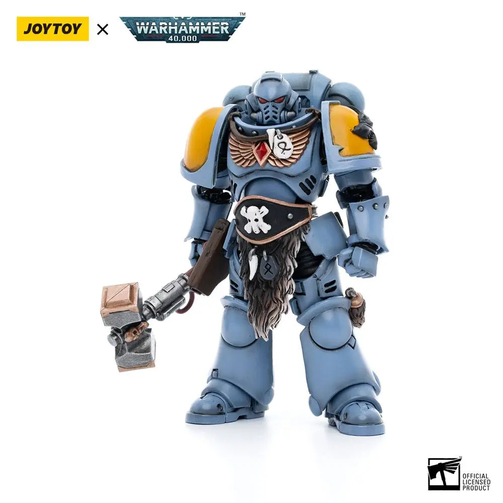 Warhammer 40k Akčná figúrka 1/18 Space Wolves Claw Pack Sigyrr Stoneshield 12 cm termékfotó