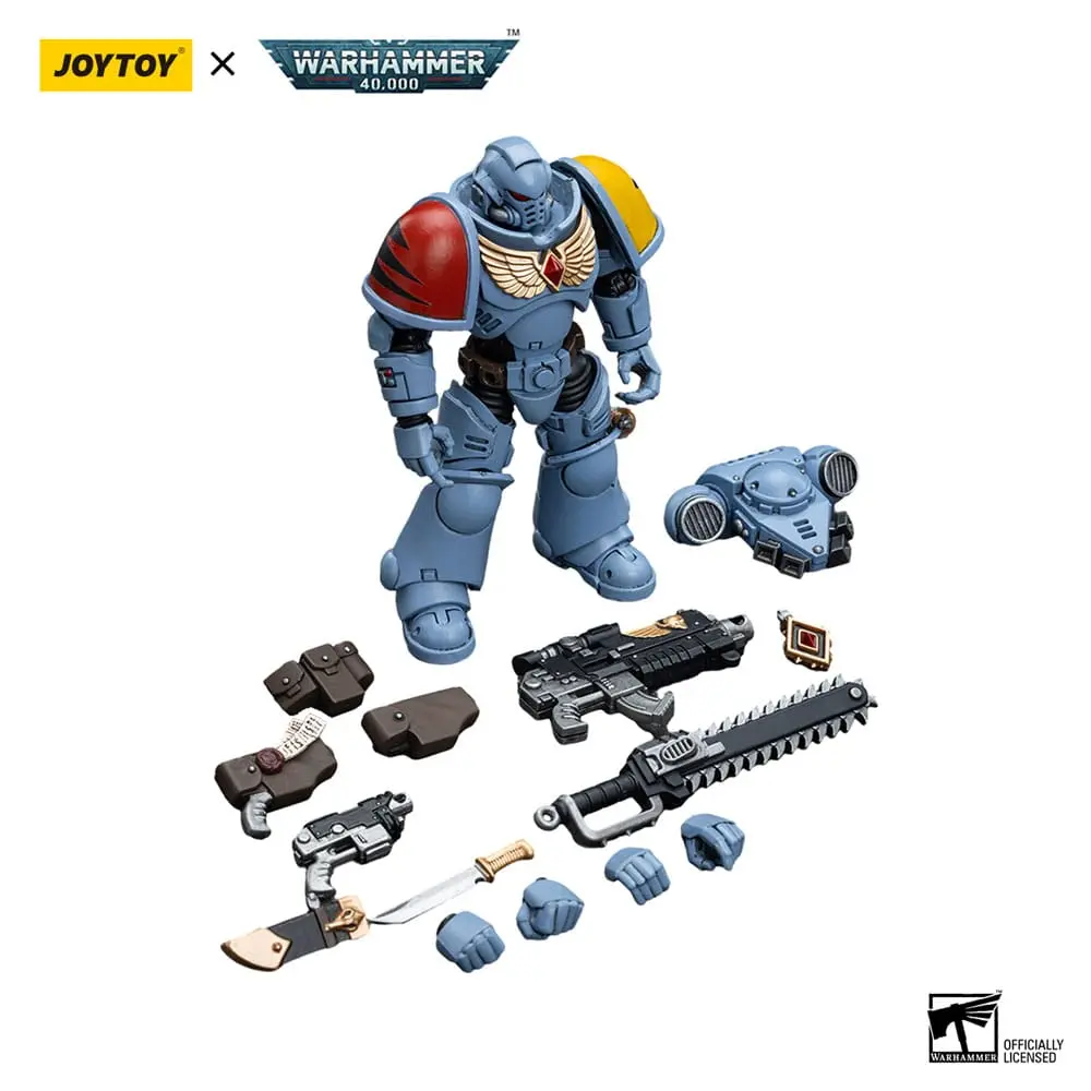 Warhammer 40k Akčná Figúrka 1/18 Space Wolves Intercessors 12 cm produktová fotografia
