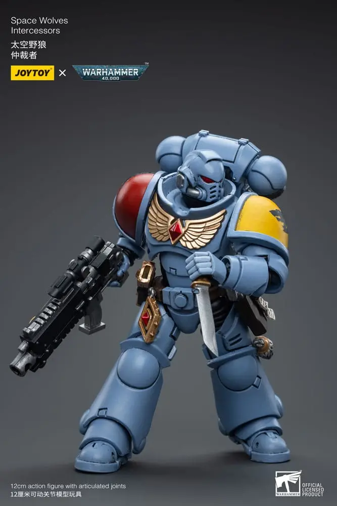 Warhammer 40k Akčná Figúrka 1/18 Space Wolves Intercessors 12 cm produktová fotografia