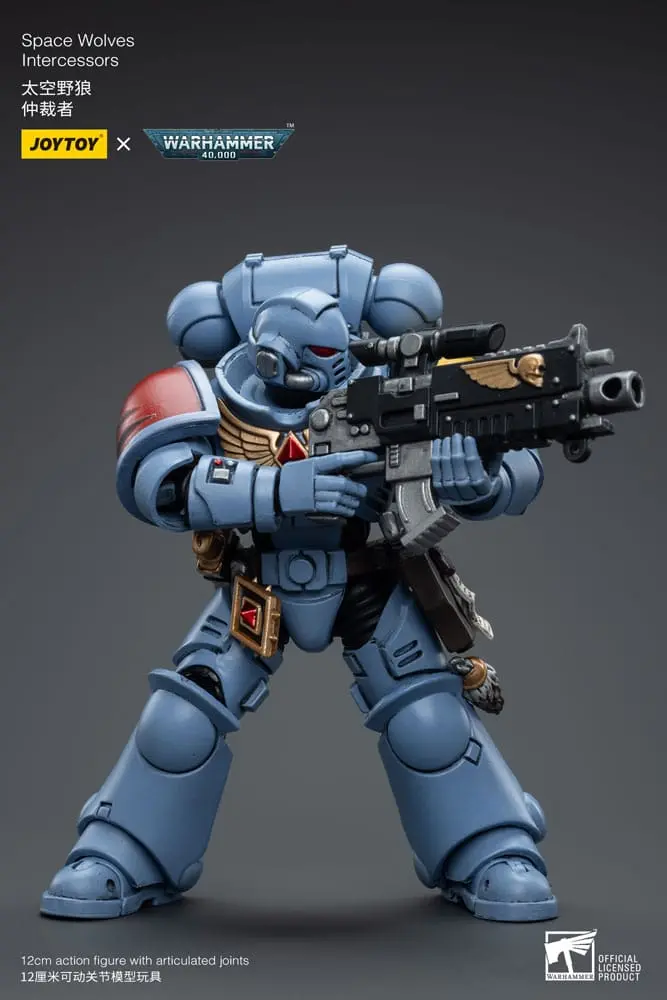 Warhammer 40k Akčná Figúrka 1/18 Space Wolves Intercessors 12 cm produktová fotografia