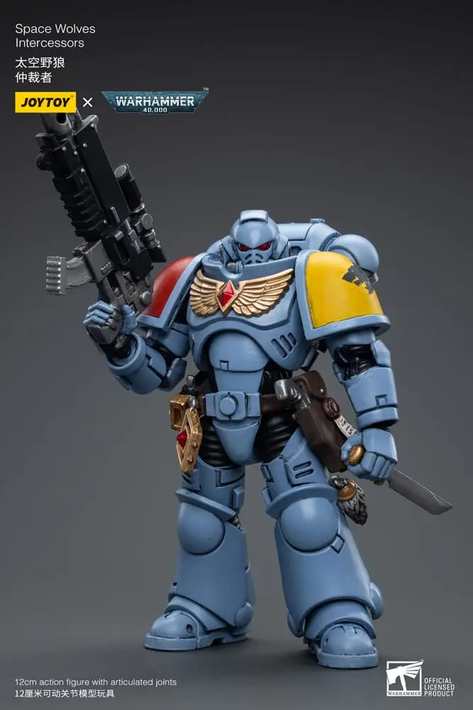 Warhammer 40k Akčná Figúrka 1/18 Space Wolves Intercessors 12 cm produktová fotografia