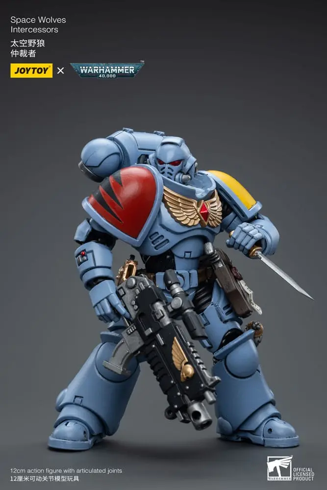 Warhammer 40k Akčná Figúrka 1/18 Space Wolves Intercessors 12 cm produktová fotografia