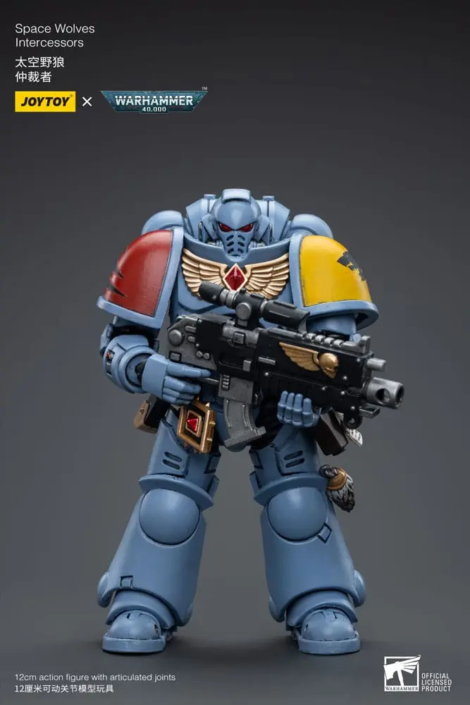 Warhammer 40k Akčná Figúrka 1/18 Space Wolves Intercessors 12 cm produktová fotografia