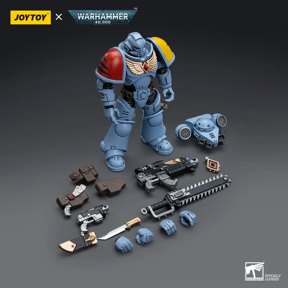 Warhammer 40k Akčná Figúrka 1/18 Space Wolves Intercessors 12 cm produktová fotografia