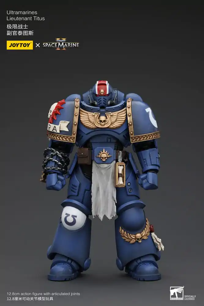 Warhammer 40k Akčná figúrka 1/18 Uitramarines Lieutenant Titus 13 cm termékfotó