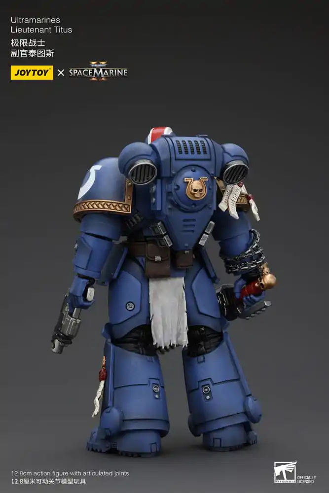 Warhammer 40k Akčná figúrka 1/18 Uitramarines Lieutenant Titus 13 cm termékfotó