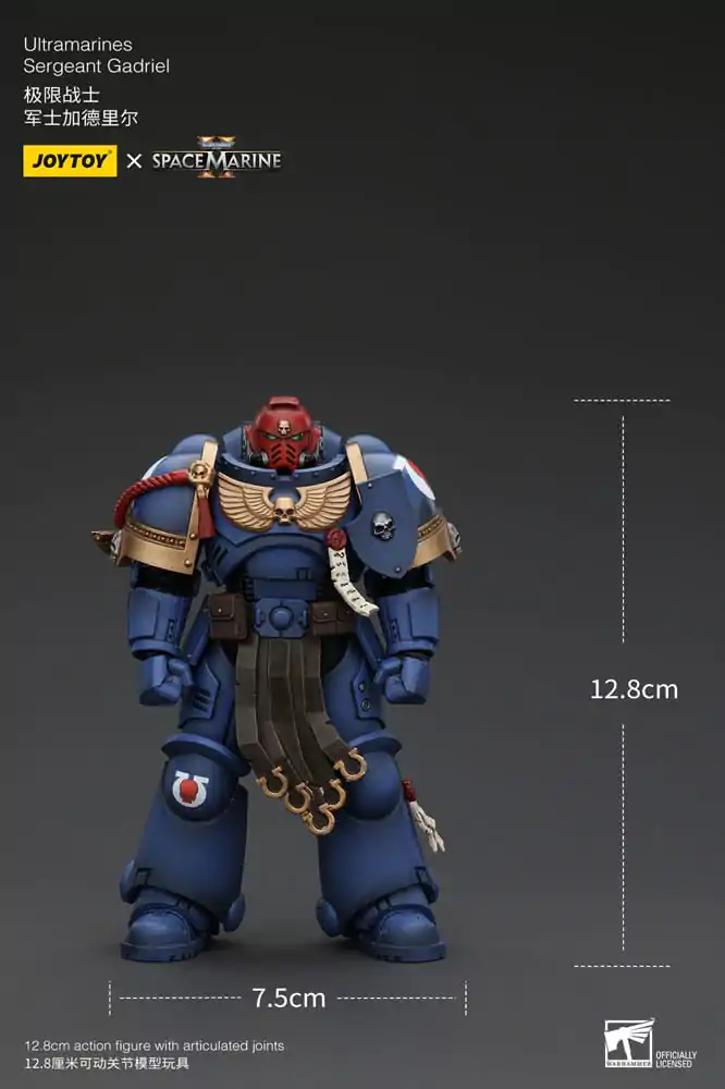 Warhammer 40k akčná figúrka 1/18 Ultramarines Sergeant Gadriel 13 cm termékfotó