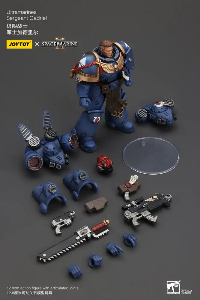 Warhammer 40k akčná figúrka 1/18 Ultramarines Sergeant Gadriel 13 cm termékfotó