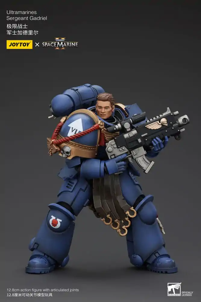 Warhammer 40k akčná figúrka 1/18 Ultramarines Sergeant Gadriel 13 cm termékfotó