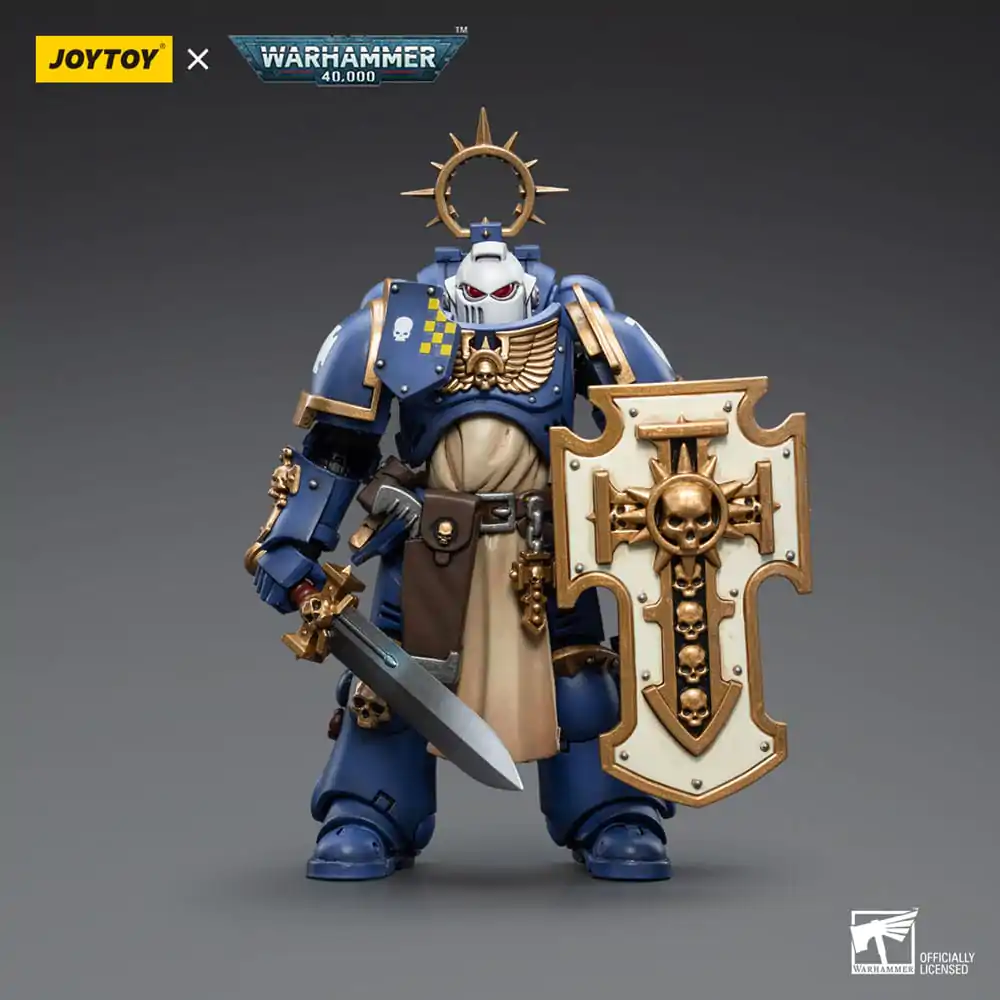 Warhammer 40k Akčná figúrka 1/18 Ultramarines Bladeguard Veteran 02 12 cm produktová fotografia