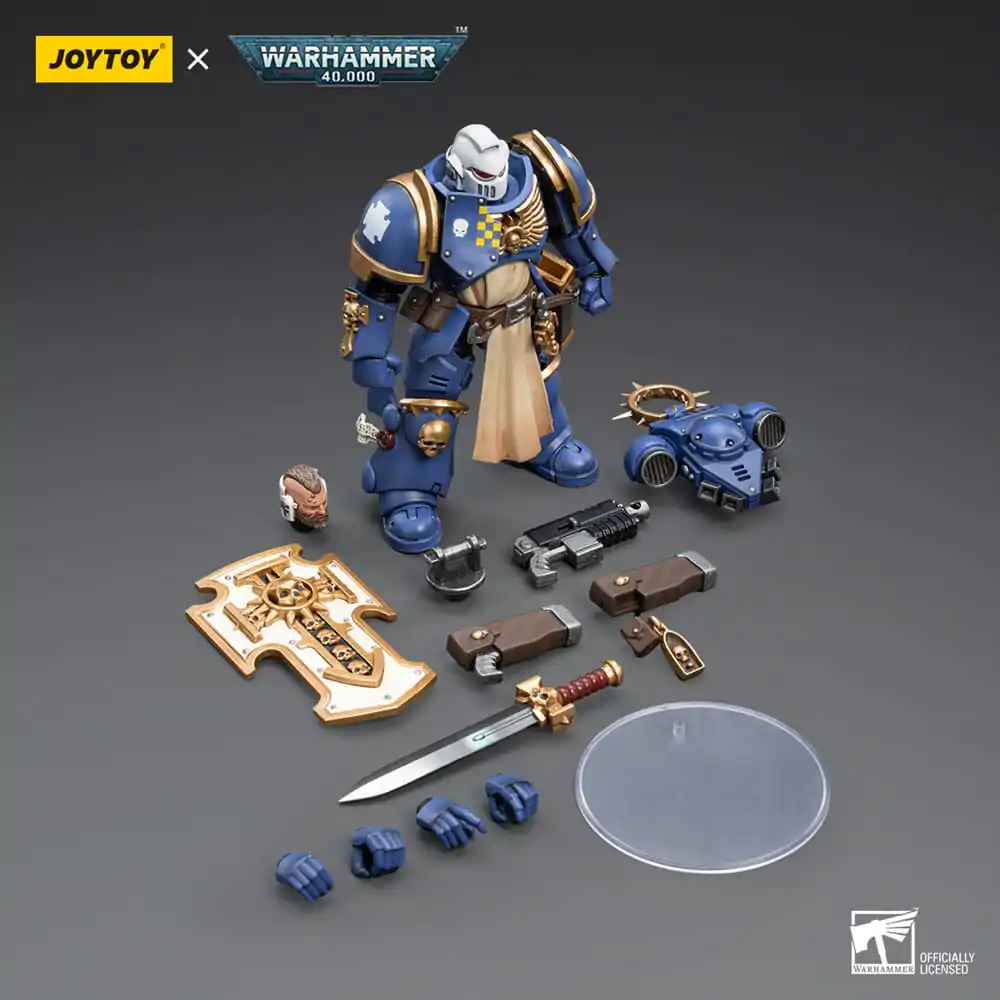 Warhammer 40k Akčná figúrka 1/18 Ultramarines Bladeguard Veteran 02 12 cm produktová fotografia