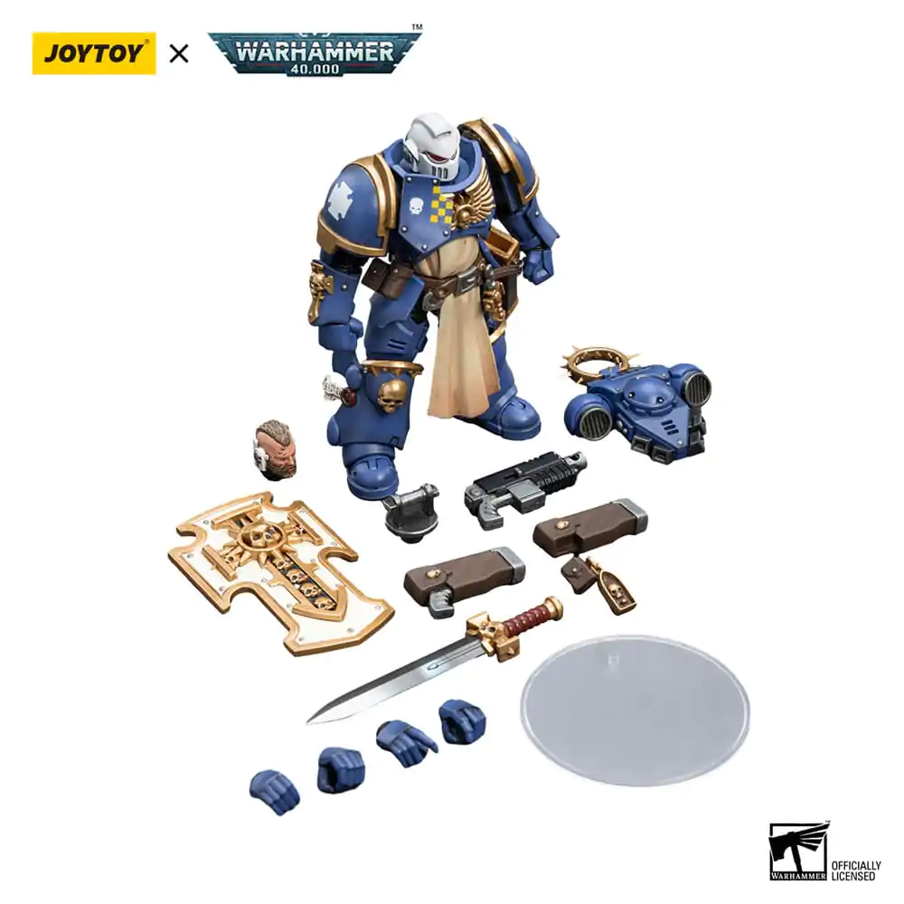 Warhammer 40k Akčná figúrka 1/18 Ultramarines Bladeguard Veteran 02 12 cm produktová fotografia